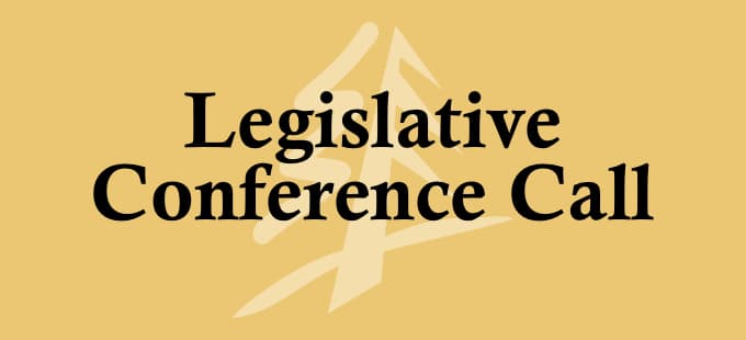 Roseburg Chamber Legislative Conference Call